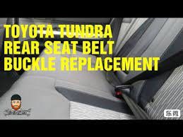 Toyota Tundra Rear Seat Buckle