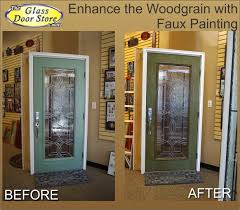 Faux Painting A Fiberglass Door With