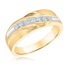 1 4ctw round diamond yellow gold ring