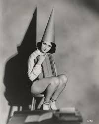 Image result for dunce cap