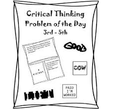 Best     Critical thinking activities ideas on Pinterest     TeacherVision Place Value  Critical Thinking  Gr    