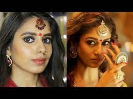 kashmora nayanthara inspired makeup