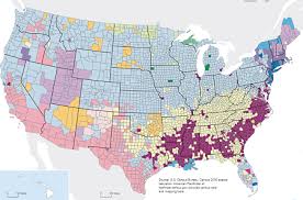 ethnic groups in america map