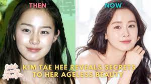 kim tae hee reveals secrets to her