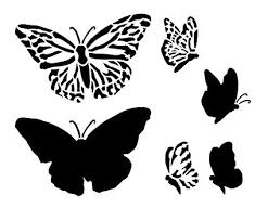 Amazon Com Monarch Butterfly Stencil By Studior12 Elegant Nature