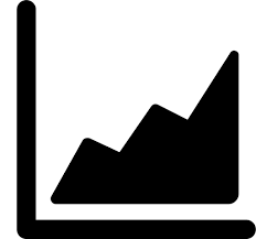 Line Graph Online Analytics Online Graph Icon Png And