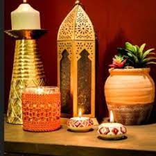 Moroccan Inspired Tea Light Holders Set