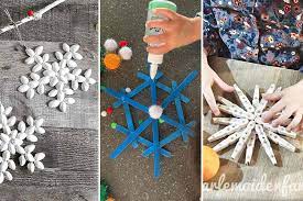 20 flocons de neige à fabriquer avec les enfants pour Noël | MOMES
