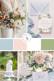 Baby Pink And Blue With White And Olive Green Light Colors