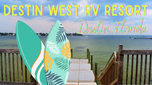 destin west rv resort drive through