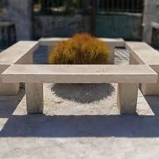 Stone Bench For Outdoors Use Antique