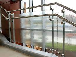 Ss Staircase Glass Balcony Railing Ss