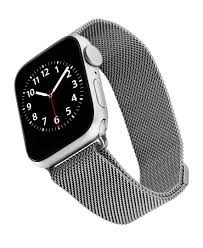 withit silver stainless steel mesh band