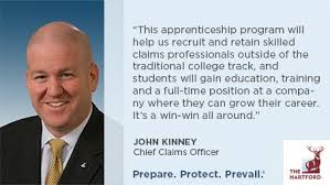 Building a career at our company offers students and recent grads a chance to put your academic knowledge to students enrolled at capital college in hartford, connecticut; The Hartford On Twitter Our Chief Claims Officer John Kinney Announces Apprenticeship Program To Help Students Launch Insurance Careers Https T Co Raiwm0mxys Https T Co Tukei7a77w