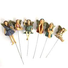 Garden Fairy Figurine Fairies Decor