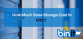 how much does storage cost in nyc