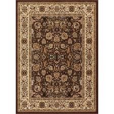 well woven persa 5 3 inch x 7 3 inch traditional oriental brown area rug