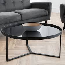 Lamis Smoked Glass Coffee Table With