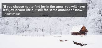 Image result for joy in snow