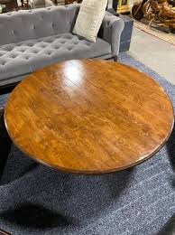 Rustic Cherry Round Coffee Table
