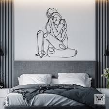 Ian Couple Metal Wall Art Make Love