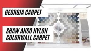 shaw anso nylon color wall collection