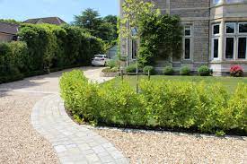 Victorian Front Garden With Long Gravel