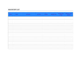 Product Inventory Sheet And Asset Template Excel It List