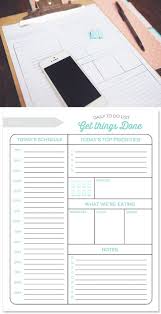 Printable Daily To Do List And Tips For A More Productive Day Best