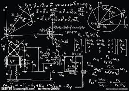 physics equations blackboards