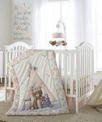 Baby Girl Woodland Bedding Set