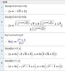 solution of third degree equations