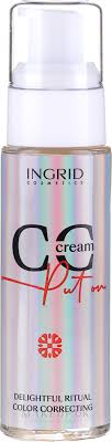 ingrid cosmetics cc cream put on