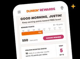 dunkin rewards dunkin