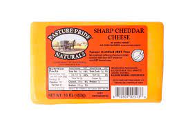 sharp cheddar cheese pasture pride cheese