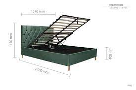 Loxley King Size Ottoman Bed Frame
