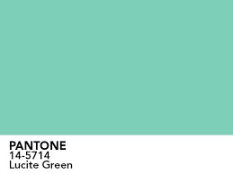 Mays Color Of The Month Lucite Green Pantone Green