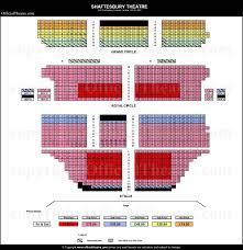 Shaftesbury Theatre London Seat Map And Prices For Motown