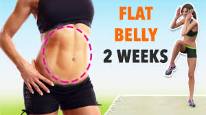 get flat belly in 2 weeks abs workout