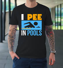 pools funny swimmer swimming t shirt