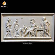 3d Hand Carving Marble Greek Achilles