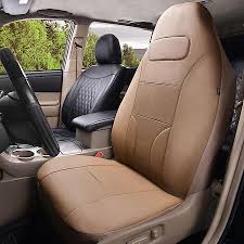 Autocraft Car Suv Seat Cover Tan Pu