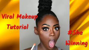black makeup tutorial on insram