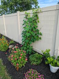 Diy Wire Trellis To Hang On Our Vinyl Fence