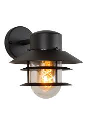 outdoor wall lamp zico black 11874 01