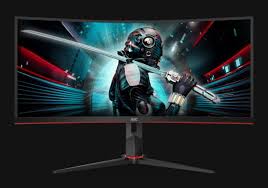 We benchmark 23.6 aoc c24g1 gaming monitor performance in terms of response time, total input lag and display brightness and contrast. Aoc Shows Off Two 34 Inch Curved Monitors With 144 Hz And Freesync