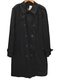 Burberry London Trench Coat/L/Cotton/Blk/Bbb19-378-09 Menswear | eBay