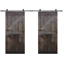 Check out our barn bar selection for the very best in unique or custom, handmade pieces from our bar carts & bars shops. Calhome Paneled Wood Primed Z Bar Barn Door With Installation Hardware Kit Wayfair