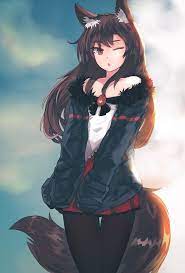 Anime wolf girl