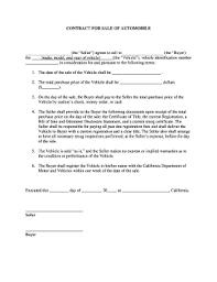 vehicle letter forms and templates